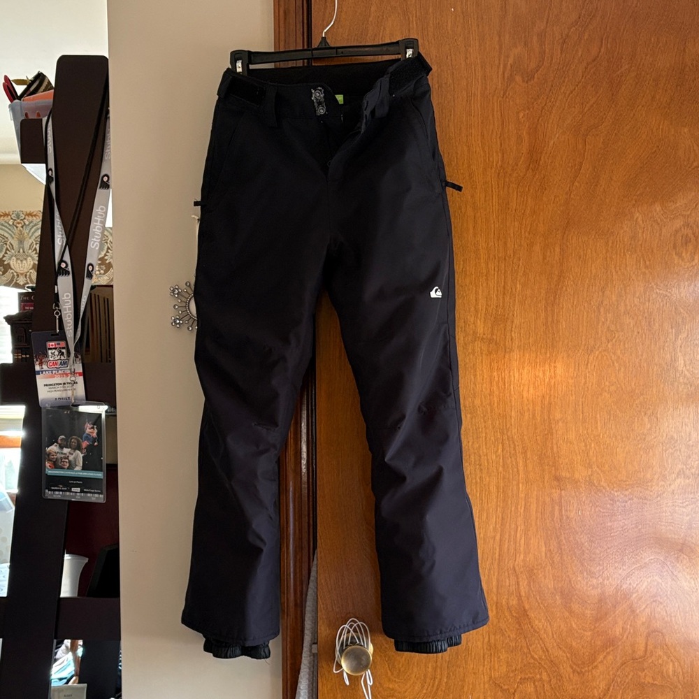 Quiksilver Black Insulated Ski Pants